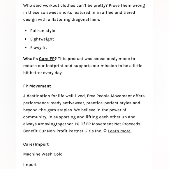 NEW Free People Prima Shorts In Black - Picture 7 of 15